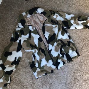 Camp teddy jacket 💚